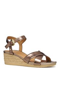 Geox Espadryle D Ischia Corda D02HHC 000CF C5005 Złoty. Kolor: złoty. Materiał: skóra #6