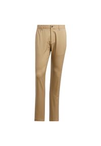 Spodnie do golfa męskie Adidas Ultimate365 Tapered Pants. Kolor: beżowy. Sport: golf