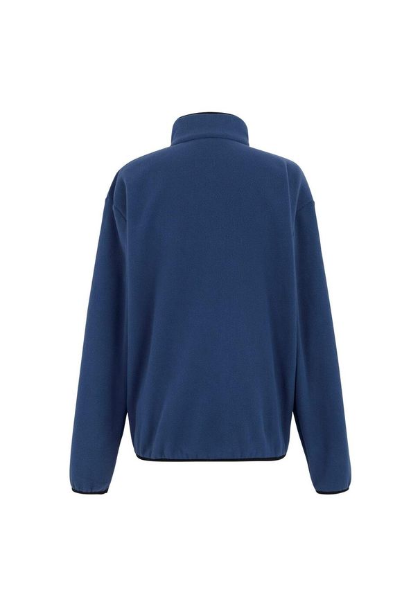 Regatta - Męska Bluza Polarowa Frankie Z Pełnym Zamkiem Błyskawicznym. Kolor: niebieski. Materiał: polar. Sezon: zima. Styl: sportowy. Sport: turystyka piesza