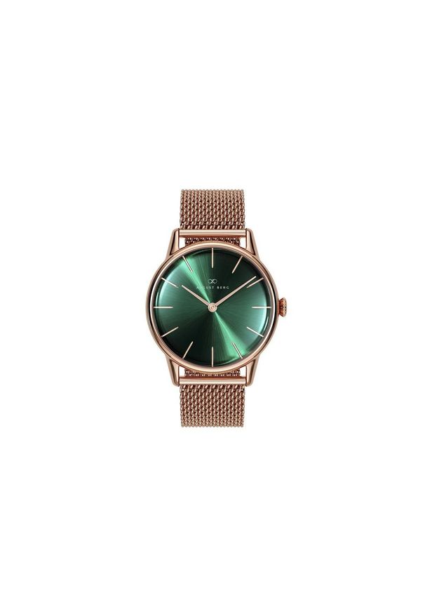AUGUST BERG ZEGAREK SERENITY 10232A11MRG. Materiał: mesh. Styl: vintage, elegancki, casual