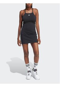 Adidas - adidas Sukienka letnia 3-Stripes IU2426 Czarny Slim Fit. Kolor: czarny. Materiał: bawełna. Sezon: lato