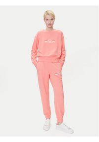 Emporio Armani Underwear Dres EW000500 AF10882 U4019 Różowy Regular Fit. Kolor: różowy. Materiał: bawełna