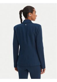 Patrizia Pepe Marynarka 8S0584/A715-CA97 Niebieski Regular Fit. Kolor: niebieski. Materiał: wiskoza #3