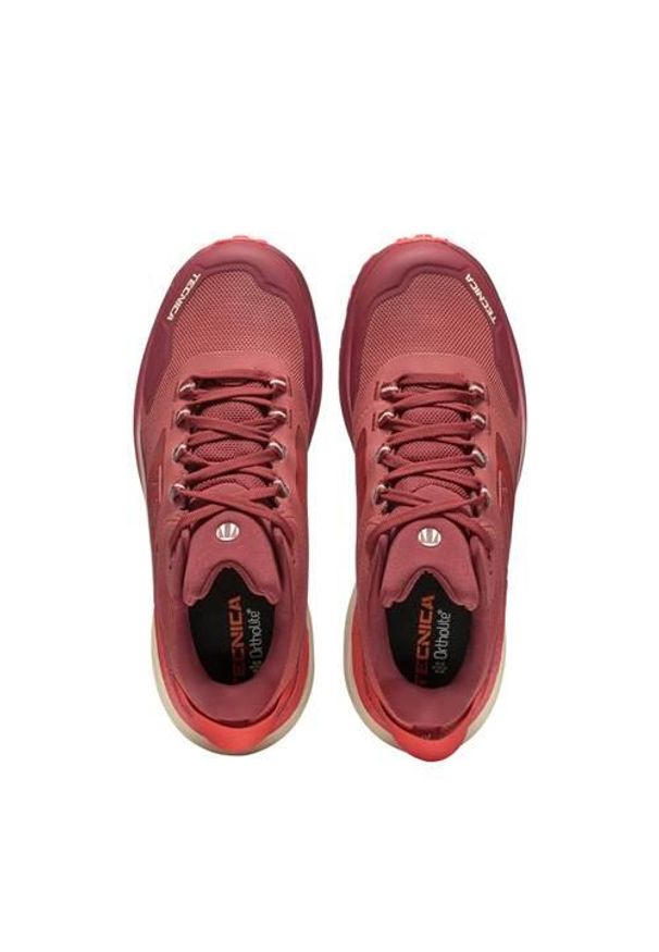TECNICA - Buty trekkingowe damskie Tecnica Agate S Gtx. Zapięcie: sznurówki. Kolor: czerwony. Materiał: materiał, syntetyk, tkanina. Szerokość cholewki: normalna