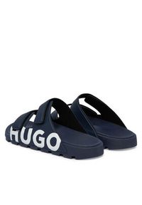 Hugo - HUGO Klapki Evander 50542042 Granatowy. Kolor: niebieski. Materiał: syntetyk #2