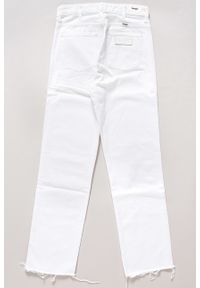 Wrangler - DAMSKIE SPODNIE JEANSOWE WRANGLER RETRO STRAIGHT WHITE DESTROYED W238DM13H 112127869. Styl: retro #3