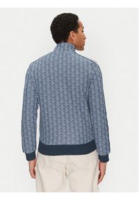 Lacoste Bluza SH1368 Niebieski Regular Fit. Kolor: niebieski. Materiał: syntetyk, bawełna #3