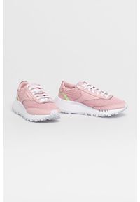 Reebok Classic Buty dziecięce FX3103 kolor różowy. Nosek buta: okrągły. Zapięcie: sznurówki. Kolor: różowy. Materiał: guma. Model: Reebok Classic #2