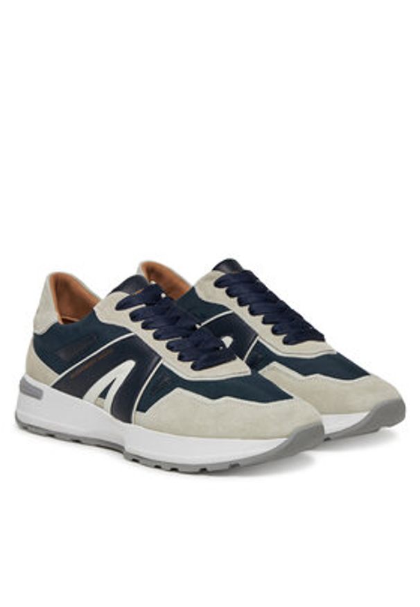 Alexander Smith Sneakersy Liverpool ASBBLPM 3342 Granatowy. Kolor: niebieski. Materiał: zamsz, skóra