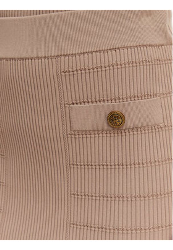 Guess Spódnica ołówkowa W5YD66 Z0130 Brązowy Slim Fit. Kolor: brązowy. Materiał: wiskoza