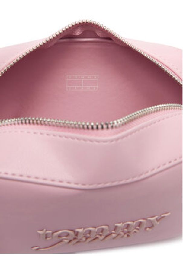 Tommy Jeans Torebka Tjw Must Camera Bag AW0AW18451 Różowy. Kolor: różowy. Materiał: skórzane