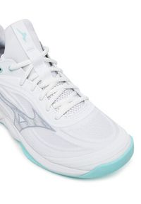 Mizuno Buty halowe Wave Luminous 3 V1GC2420 Biały. Kolor: biały. Materiał: skóra. Model: Mizuno Wave #4