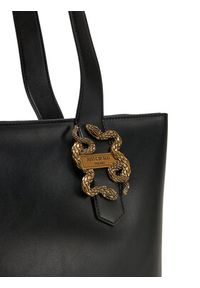 Just Cavalli Torebka Iconic Snakes 78RA4BA5 ZSA89 Czarny. Kolor: czarny. Materiał: skórzane #4