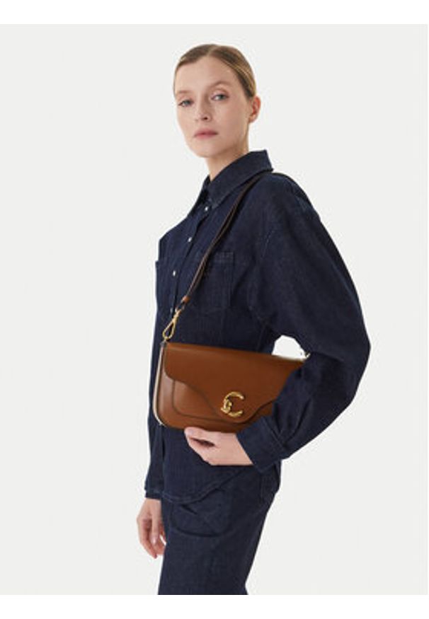 Coccinelle Torebka Coccinelle C-Me Calf E1 SSK 12 03 01 Brązowy. Kolor: brązowy. Materiał: skórzane