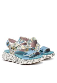 Laura Vita Sandały Nikito 19 Niebieski. Kolor: niebieski. Materiał: skóra #2