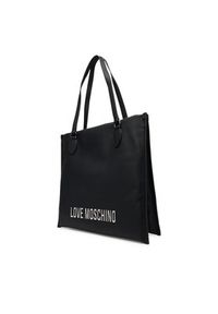 Love Moschino - LOVE MOSCHINO Torebka JC4020PP1NKD000B Czarny. Kolor: czarny. Materiał: skórzane #4