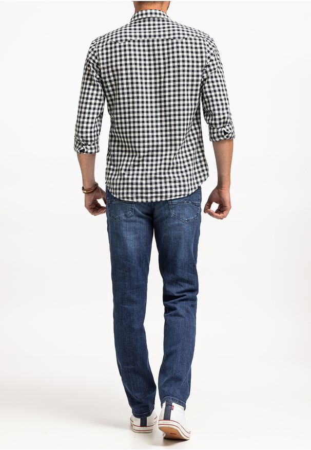 Mustang - MUSTANG STYLE WASHINGTON MĘSKIE SPODNIE JEANSOWE JEANSY DŻINSY DENIM BLUE 1013944 5000 883