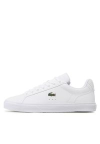 Lacoste Sneakersy Lerond Pro Bl 23 1 Cfa 745CFA004821G Biały. Kolor: biały. Materiał: skóra