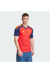 Adidas - Koszulka podstawowa Hiszpania 26. Kolor: niebieski, wielokolorowy, różowy, żółty, czerwony. Technologia: ClimaCool (Adidas). Sport: piłka nożna #1