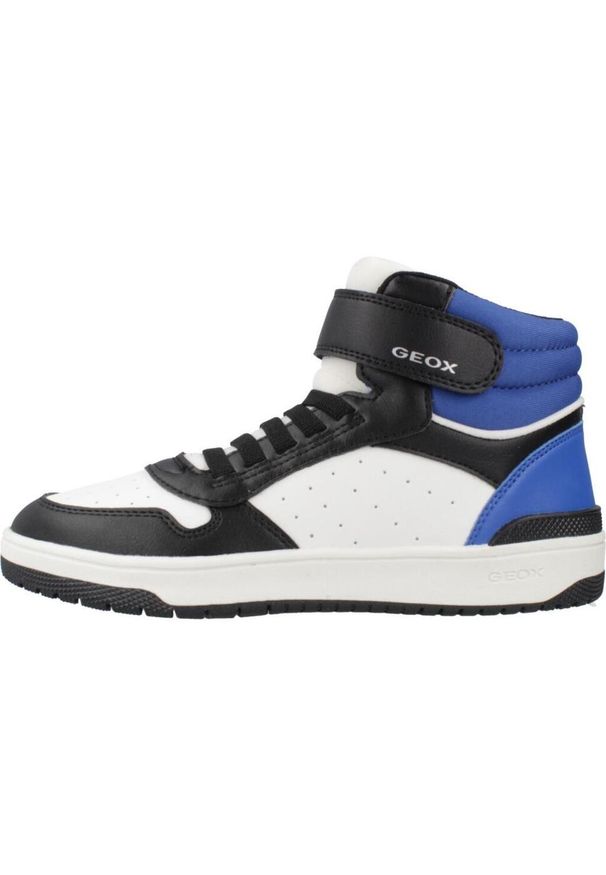 Geox - Kapcie GEOX J WASHIBA Niebieski. Kolor: niebieski. Materiał: syntetyk, tkanina. Sport: turystyka piesza