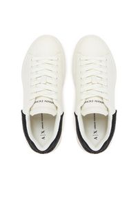 Armani Exchange Sneakersy XDX188 XV937 N480 Biały. Kolor: biały. Materiał: skóra #6