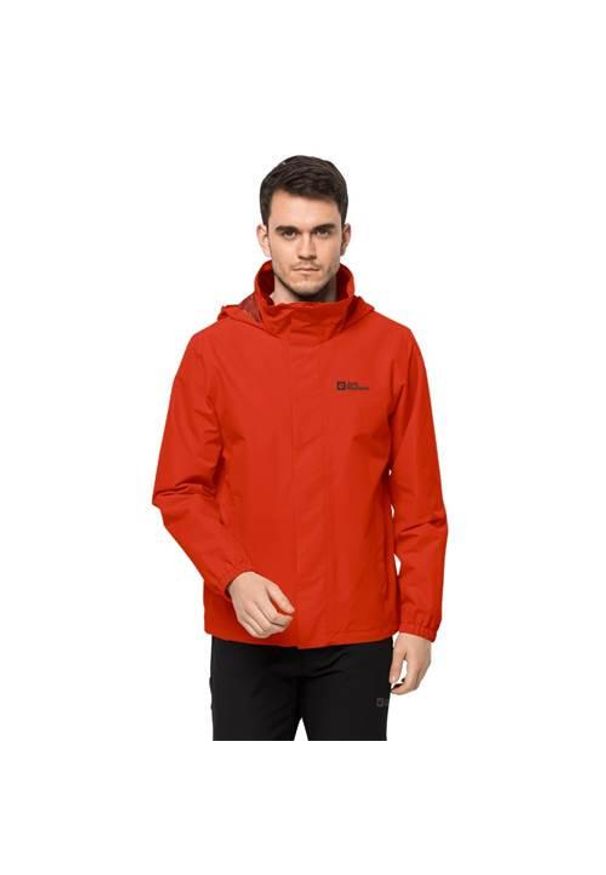 Kurtka uniwersalna męska Jack Wolfskin 11111422193. Kolor: czerwony. Materiał: syntetyk