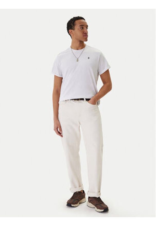 G-Star RAW - G-Star Raw T-Shirt Lash D16396-B353-110 L Biały Relaxed Fit. Kolor: biały. Materiał: bawełna