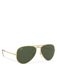 Ray-Ban Okulary przeciwsłoneczne 0RB3025 Zielony. Kolor: zielony #1