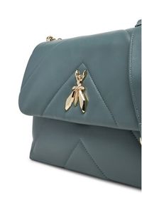 Patrizia Pepe Torebka CBA302/L006-G600 Zielony. Kolor: zielony. Materiał: skórzane