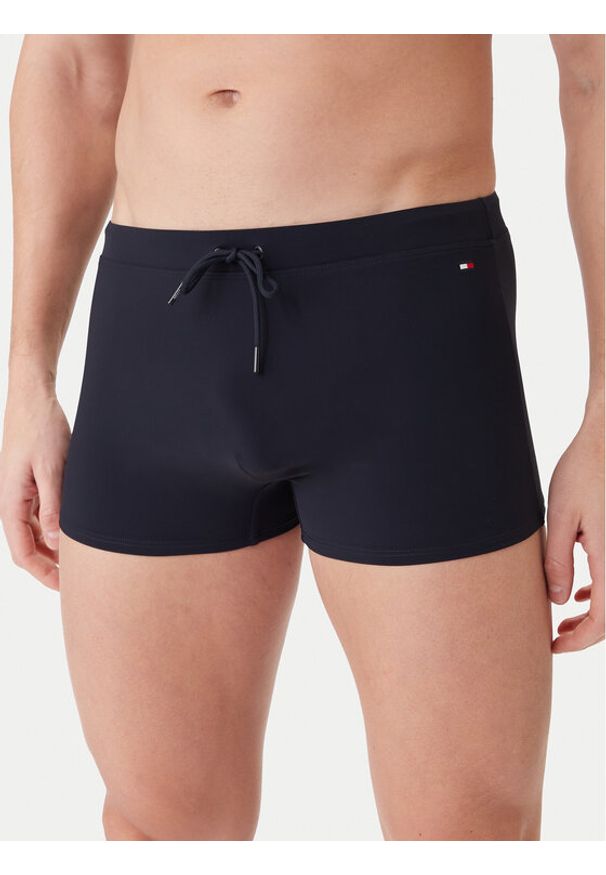 TOMMY HILFIGER - Tommy Hilfiger Kąpielówki UM0UM03728 Granatowy. Kolor: niebieski. Materiał: syntetyk