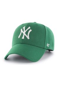 MAJOR LEAGUE BASEBALL - Czapka z daszkiem 47 Brand MLB New York Yankees MVP. Kolor: zielony