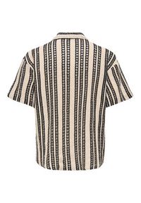 Only & Sons Koszula Dani 22030511 Beżowy Regular Fit. Kolor: beżowy. Materiał: syntetyk, bawełna #3