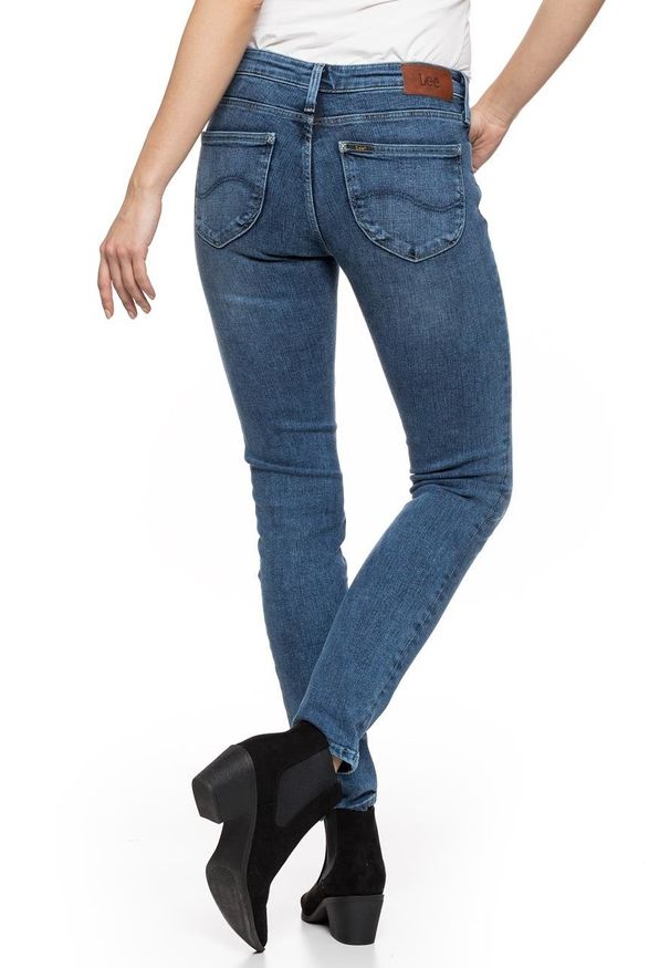 Lee - SPODNIE DAMSKIE LEE SCARLETT BLUE PEPPER L526WMUX