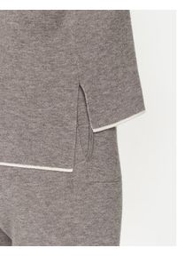 Deha Golf D12814 Szary Regular Fit. Typ kołnierza: golf. Kolor: szary. Materiał: syntetyk #2