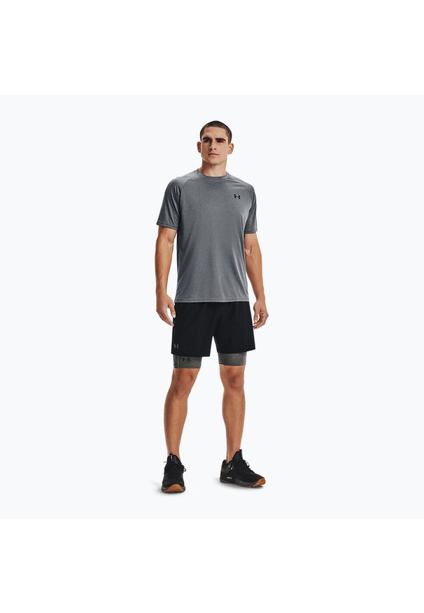 Spodenki męskie Under Armour HG Armour Long Shorts. Kolor: szary. Długość: krótkie. Sezon: lato