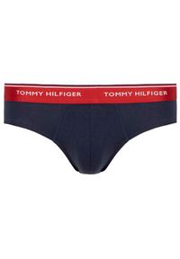 TOMMY HILFIGER - Tommy Hilfiger Komplet 3 par slipów 3p Brief 1U87903766 Granatowy. Kolor: niebieski. Materiał: bawełna #8
