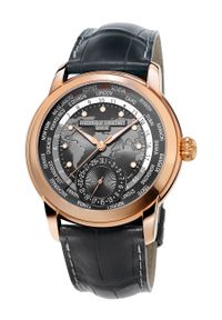 Zegarek Męski FREDERIQUE CONSTANT WORLDTIMER MANUFACTURE FC-718DGWM4H4. Styl: elegancki #1