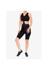 Spodenki kolarskie damskie POC Cadence Bib Shorts. Kolor: czarny. Sport: kolarstwo #1
