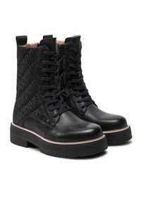 BOSS Trzewiki Rebby LUBootie CBBNY 50523588 Czarny. Kolor: czarny. Materiał: skóra #6