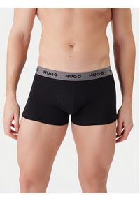 Hugo - HUGO Komplet bokserek Triplet Design 50532550 Czarny. Kolor: czarny. Materiał: bawełna #6