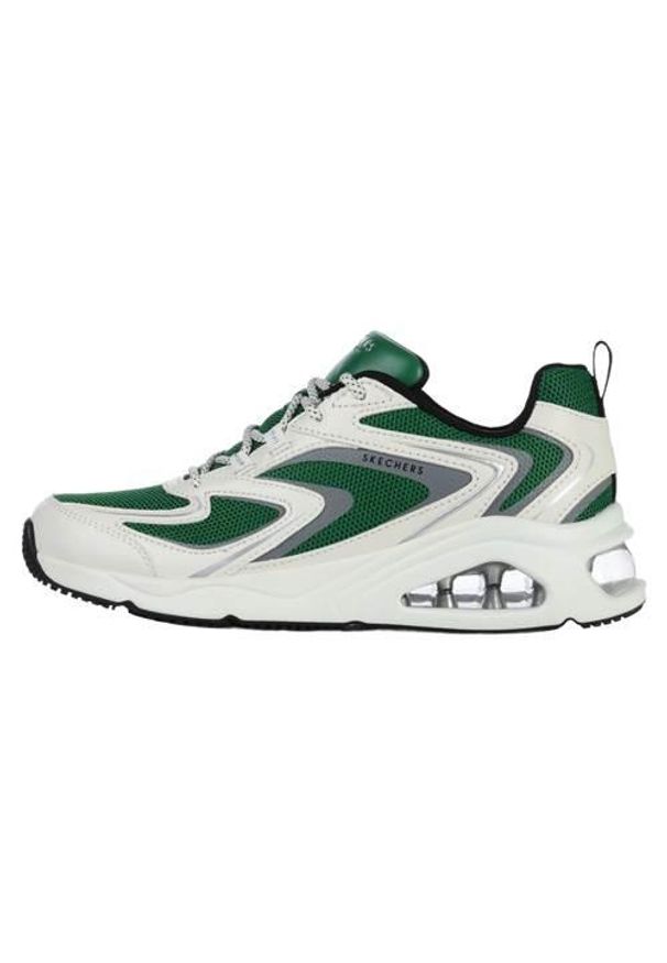 skechers - Buty do chodzenia damskie Skechers Tres air Uno Stree. Kolor: wielokolorowy. Materiał: syntetyk, materiał. Szerokość cholewki: normalna. Sport: turystyka piesza