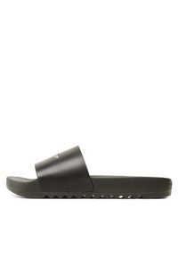 Calvin Klein Klapki Chuncky Pool Slide Rub HM0HM01063 Czarny. Kolor: czarny