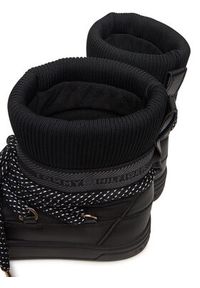 TOMMY HILFIGER - Tommy Hilfiger Śniegowce Snow Boot Water Repellent FW0FW09260 Czarny. Kolor: czarny. Materiał: materiał #4