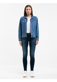 Big-Star - Spodnie jeans damskie Lorena 713. Stan: podwyższony. Kolor: niebieski