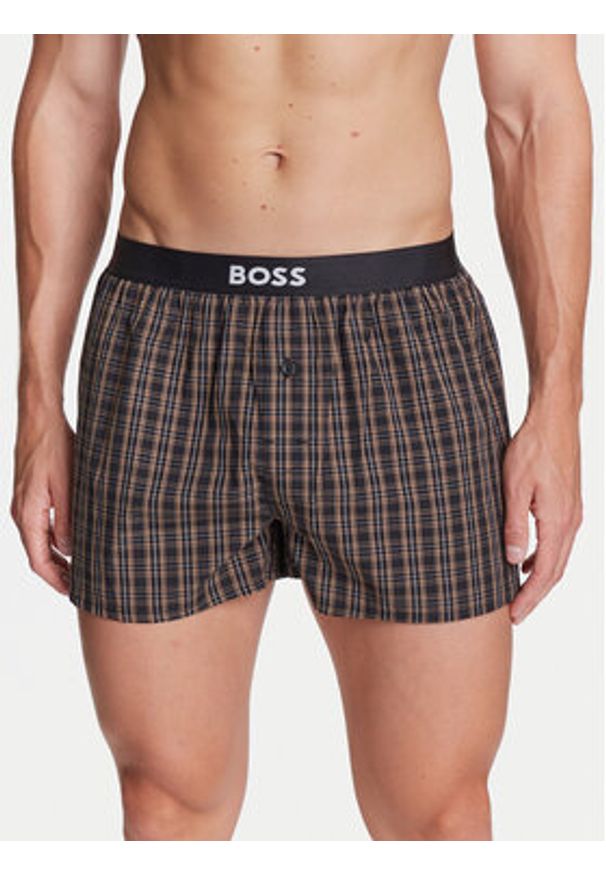 BOSS Komplet bokserek 50535781 Czarny. Kolor: czarny. Materiał: bawełna