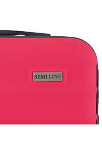 Semi Line Walizka średnia T5633-4 Różowy. Kolor: różowy #3