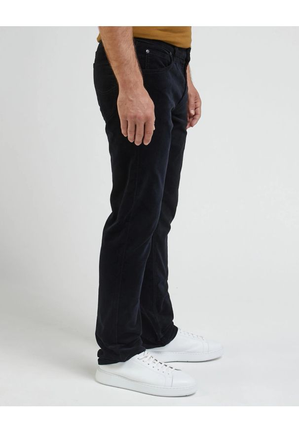 Lee - LEE MĘSKIE SPODNIE JEANSOWE DAREN ZIP FLY BLACK 112342357 L707007087