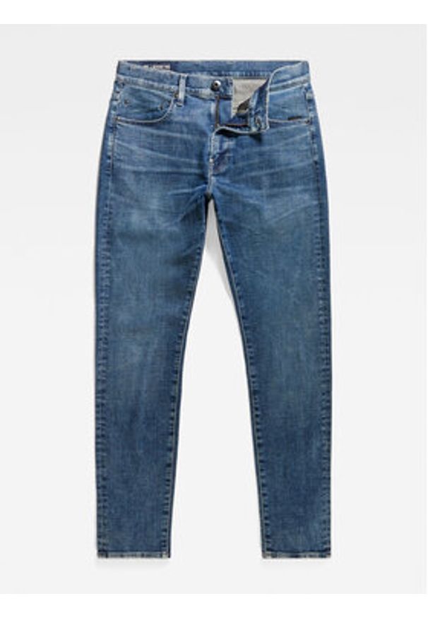 G-Star RAW - G-Star Raw Jeansy Revend Fwd D20071-C051-G120 Niebieski Skinny Fit. Kolor: niebieski
