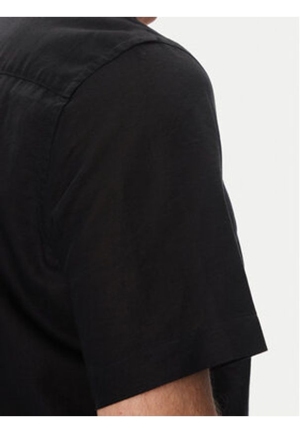 Calvin Klein Koszula K10K114197 Czarny Regular Fit. Kolor: czarny. Materiał: bawełna