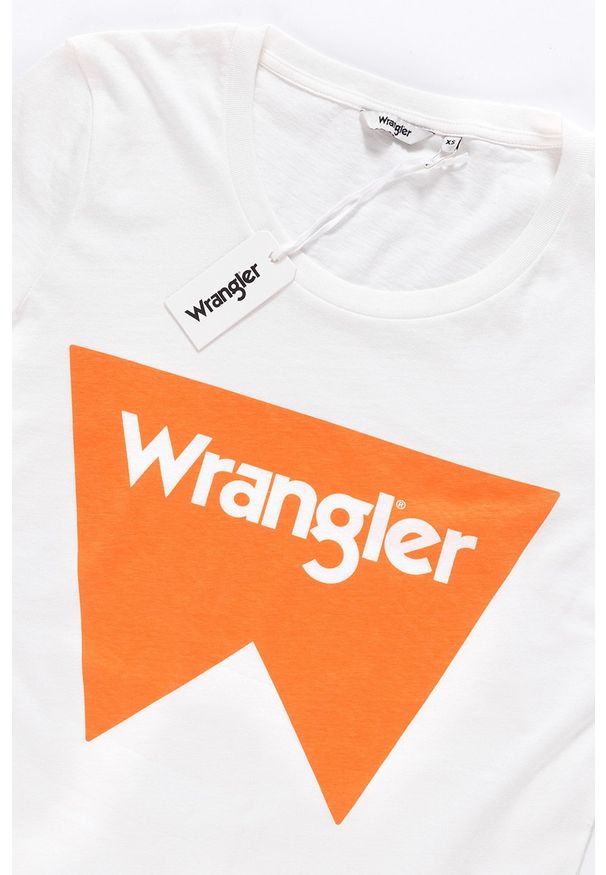 Wrangler - WRANGLER T SHIRT DAMSKI FESTIVAL TEE TANGERINE W7016EVUJ 112130893